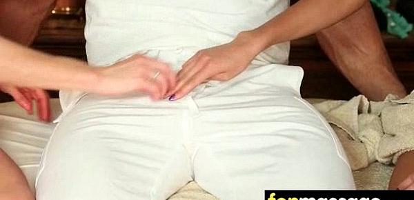  Husband Cheats with Masseuse in Room! 8